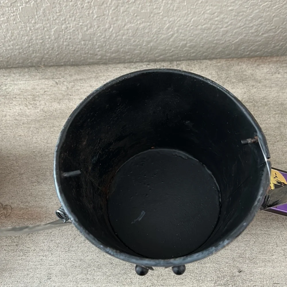 Vintage Inspired Halloween metal baskets/pails set/3